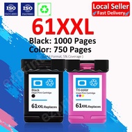 Compatible for HP 61XXL HP 61 Ink Cartridge HP 61XL Black Cartridge HP 61 Ink for 2620 2050 1510 105