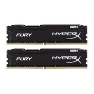 Kingston หน่วยความจำสำหรับเดสก์ท็อป DDR4ขนาด HyperX FURY 4GB 8GB 16GB 2400/2666/3000 /3200MHz 288-Pi