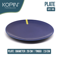 Piring Makan-Dinner Plate Color Kopin Porcelain Kualitas Export | KOPIN