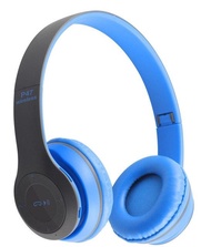 Tai Nghe Bluetooth Không Dây P47 Trên Cao Headphone Tai Nghe (Màu Xanh)