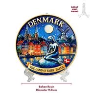 DENMARK Display Plate souvenirs from Denmark Countries