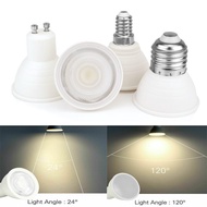 220V 6W LED Spotlight Bulb GU10 Led Bulbs Daylight E27 MR16 E14  120 Degree Beam Angle 6000K 3000K 2