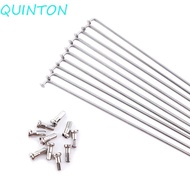 QUINTON Bicycle Spokes 27.5inch High Strength Bike Accessories 26inch Road Bike Mountain Bike Stainl