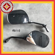 SIDE MIRROR STANDARD BLACK RG110 RGV RC80 V100 VS125 RG 110 RG V RG-V RC 80 VS 125 CERMIN SISI