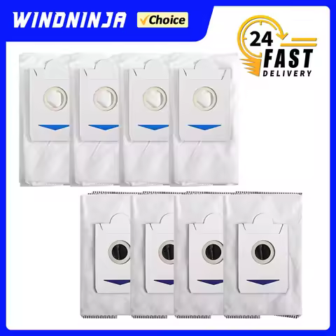 Tear Resistant Dust Bags For Ecovacs Deebot X5 X5 Max X2 X2S X2 PRO X2 OMNI Vacuum Cleaner Large Cap