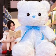 Boneka beruang besar yang comel, bantal, mainan lembut, beruang peluk, hadiah untuk perempuan, bonek