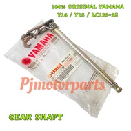 Y16 Y16ZR Y15 Y15ZR V1 V2 LC135-5S LC135 5-Speed (100% Original Yamaha) Gear Shaft Shaft Gear Batang