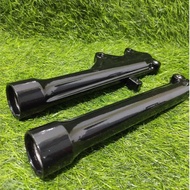 F1 F1ZR FRONT SHOCK TUBE GLOSSY BLACK F1ZR SHOCK BOTTLE THICK MATERIAL
