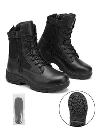 香港紀律部隊/執法部門同款 側拉鏈高筒戰術靴 (近似 5.11 款式) - Size 7.5