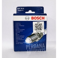 BOSCH WR78X Super4 Spark Plug 4-Prong Electrode (W16EPR-U, W16EXR-U, BPR5EA, BPR5EY, BP6EA, BP6ES, W