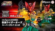 全新 BANDAI 行版 魂 限定 真骨雕 SHF KAMEN RIDER OOO SUPERTATOBA COMBO 幪面超人 真骨