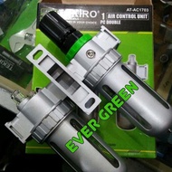 Air Filter Regulator Meter TEKIRO SARINGAN UDARA - OLI dari KOMPRESOR ke SELANG COMPRESSOR SPIRAL Al