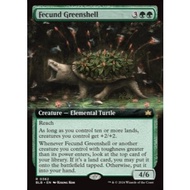 Fecund Greenshell (Extended Art) - Bloomburrow (BLB) - GREEN