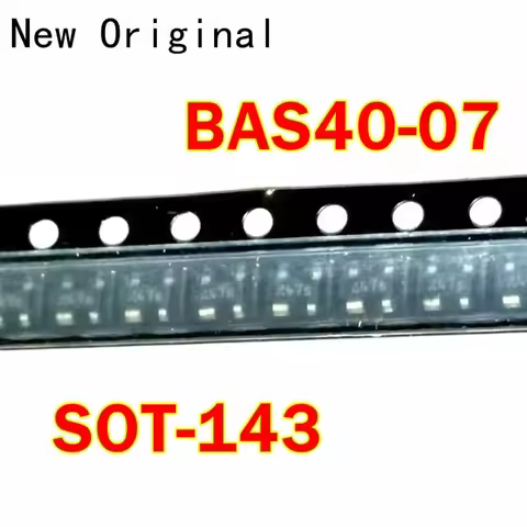 Bas40-07 Sot-143 New and Original 40V 120Ma General-Purpose Schottky Diode Marking Code 47S