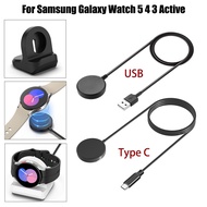 Charger cable Type C USB Charging cradle For Samsung Galaxy Watch 3 4 5 pro Active 2