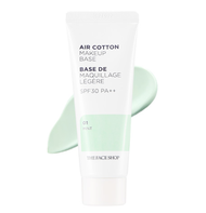 ของแท้ The Face Shop AIR COTTON MAKE UP BASE SPF30 PA++