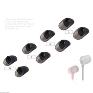 SV 1 Pair Silicone Earbud Tips Noise Reducing Eartips Buds Tip For Hyper Cloud2 Earbuds In-ear Earph