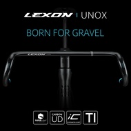 LEXON RYET Gravel Handlebar Carbon Road Integrated 28.6 31.8mm Road Bike Bar With Bike Computer Holder Handlebar Bicycle Parts