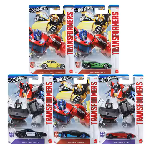 Hot Wheels Car Themed Entertainment Transformers - Mix 3 2024 GDG83 G 1/64 Collection Diecast Vehicl