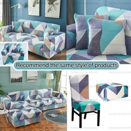 Takip ng sofa1/2/3/4-Seater Elastic Sofa Cover Stretchable Regular L Shape Seat Slipcover Removable