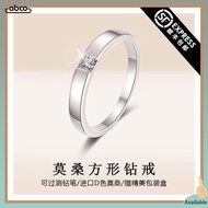 cincin silver 925 original lelaki cincin lelaki Cincin Berlian LelakiMoissaniteSterling Pasangan Perak Lelaki dan Perempuan Platinum Diamond Rings Tulen Cadangan Berlian Tiruan Lelaki Cincin Perkahwinan Lelaki