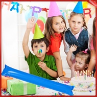 40 Pcs Cheering Stick Inflatable Sticks Cheerleading Plastic Shot 60.00X10.00X0.10CM Pp Child haines