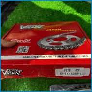 ⚛ ✲ ✻ chain sprocket set tmx supremo,fz16 sniper150,thunder 125