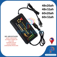 Intelligent Ebike Charger 48V 60V 20ah 32ah For Battery Battery Charger Universal Battery Charger  L