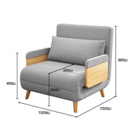โซฟาปรับนอน โซฟาเบด  sofa bed โซฟา 1 ที่นั่ง โซฟาปรับเอนได้  มีให้เลือก 3 สี