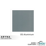 KKBS CURTAIN Aryna 118'' Kain Langsir Sheer Potong Meter (Aryna Sheer Curtain Fabric 118'' Cut by Me