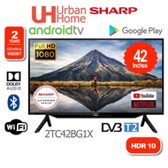 Sharp Android/Google Smart LED TV With Built-in Google Play (42") 2TC42BG1X / 2TC42EG1X