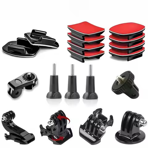 Quick Release Action Camera Tripod Mount Adapter Universal Base Kit for GoPro Insta360 AKASO SJCAM D
