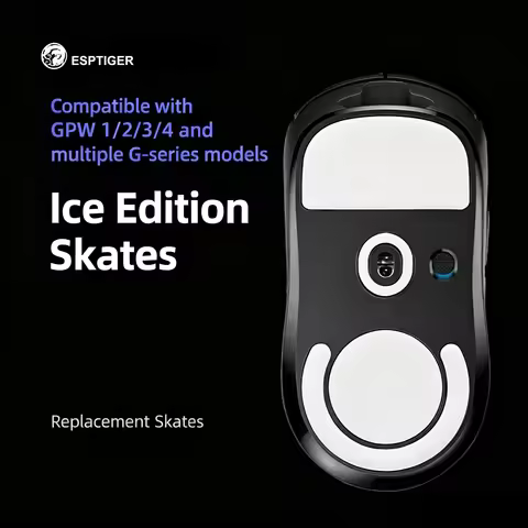 Esptiger ICE Mouse Skates Feet For G PRO 2 LIGHTSPEED GPW1/2/3/4/5 G PRO X SUPERLIGHT X2 SUPERSTRIKE