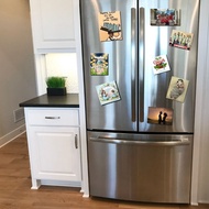 3pcs Magnet sheet 0.5 mm x 5.4 cm x 8.6 cm thick3m for diy refrigerator magnet photo