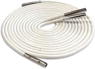 Shoelaces, Leather Shoes, Boots, Lace-up Shoes, Metal Tip Shoelaces, 29.5 inches (75 cm), 47.2 inche