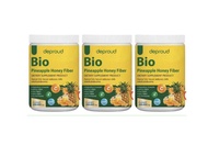 Deproud Bio Fiber ดีพราวด์ ไบโอไฟเบอร์ รสสัปปะรด น้ำผึ้ง