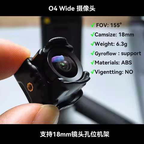 Flywoo O4 Pro Accessories Wide-Angle Lens 155°​​ For O4 Pro UV ND Filters V2 FPV Camera O4 pro Camer