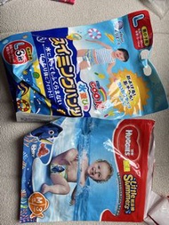 Huggies 游泳片 游泳專用尿片 拉拉褲