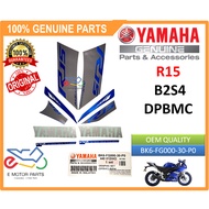 R15 B2S4 DPBMC SET GRAPHIC - [100% ORIGINAL YAMAHA GENUINE MOTOR PARTS] BK6-FG000-30-P0