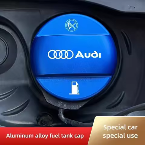 Aluminum Alloy Car Fuel Tank Cap Petrol Box Decoration Accessories For Audi A7 A3 A4 A6 A5 Q5 A1 Q7 