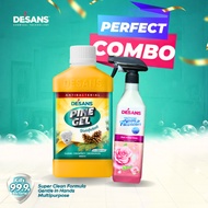 DESANS (KOMBO Lengkap) - Pine Gel | Mop Shine | Pewangi Ruang [3 Dalam 1]