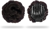 CEUTA Juda Bun Extension For Women Readymade Bun Bridal Hair Bun Extension Faux Bun Synthetic Hair B