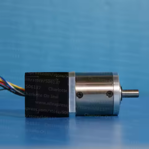 24V Brushless DC gear motor 8 pole DC three/phase brushless motor with planetary gearbox Nema 17 BLD