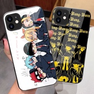 mashle 02 Glass Phone Case For iPhone 17 Air 16 Pro Max 16e 15 Pro Max 14 13 12 11