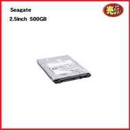 内蔵 HDD ハ−ドディスク Seagate 2.5インチ 500GB ST500LM024シリーズ 7mm SATA 7200rpm 中古 1038n t-