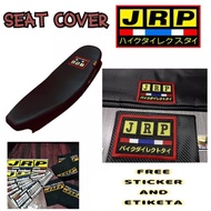 HONDA PCX 160 - JRP CARBON SEAT COVER JRP LOGO TAHI &amp; etiketa |