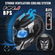 HNJ FF898 7 Motorcycle Full Face Helmet For Men or Women Motor With Helmet cleaning ICC Sticker
