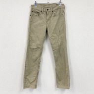 Levi's 彈性牛仔褲/牛仔褲，拉鍊門襟，米色，W28 碼，古著。