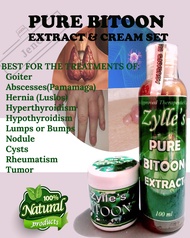 Zylle's Pure Bitoon Extract and Cream Set | Bitoon Herbal | bitoon herbal for bukol | bitoon set | bitoon oil and cream