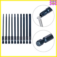 【】1pc 100mm Blue   for Torx Screwdriver Bits Set Electric Screwdriver T7-T40